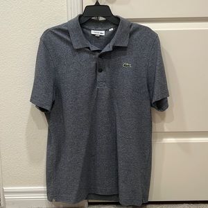 Brand NEW Lacoste Sport Men’s Polo Charcoal 100% cotton